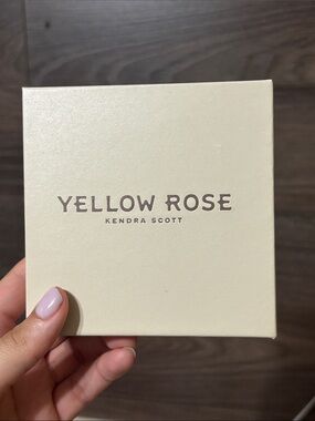 Kendra Scott 'Yellow Rose' Rose Stud Earrings